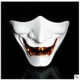 thumbnail image 4 of Half Face Mask Cosplay Prajna Grimace Devil Tactical Halloween Party Festival, 4 of 5