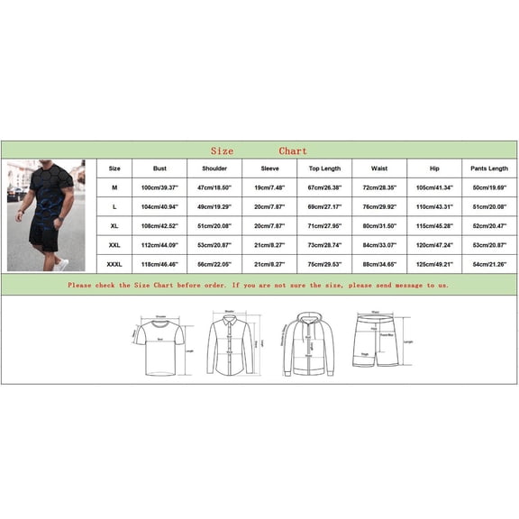 Vedolay Sets For Men Men's 2 Piece Outfits Summer Comfy Fashion Track Suit Casual Set for Men,Blue XXL