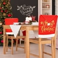 thumbnail image 4 of 2025 & CISIL - Christmas Chair Covers Christmas Table And Chair Decorations Atmosphere Props Soft Cushions, 4 of 5