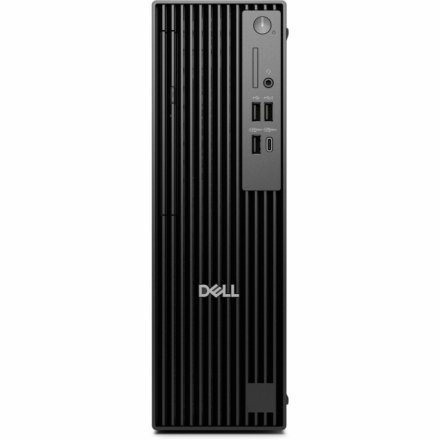 Dell Pro Slim Plus QBS1250 Desktop Computer, Intel Core Ultra 7 265, 16 GB, 512 GB SSD, Slim PC, Standard Black