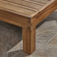 thumbnail image 4 of Noble House Oana Outdoor 4 Seater Club Chair & Coffee Table Set Teak, 4 of 9