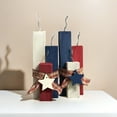 thumbnail image 4 of Patriotic Table Decorations Memorial Day Decorations 4th of July Decorations America 250th Merchandise Red White And Blue Decorations 8 Inch Table Decor for Home Decor, 4 of 5