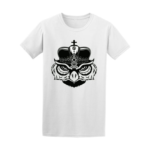 A Great Religious Grunge Owl Tee Men's -Image by Shutterstock
