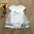 thumbnail image 4 of Kiijoy Girls Bow Romper Tutu Dress Mesh Tulle Birthday Party Princess Dress, Sizes 9M, 4 of 7