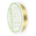 thumbnail image 1 of 1pcs Craft Wire Beading Copper Wires for Jewelry Production(Gold)-0.6mm, 1 of 6