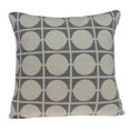 thumbnail image 1 of Parkland Collection PILB11044P Aani Tan & Gris Carré Coussin de Transition avec Insert en Poly - 20 x 20 x 7 Po., 1 of 2
