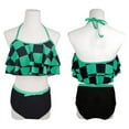 thumbnail image 4 of Women's Bikini Swimsuit Anime Style Bathing Suit Cartoon Swimwear, 4 of 6