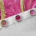 thumbnail image 4 of Homewish Chic Abstarct Ombre Blackout Curtains Set of 2 (52x84 Each), Pink Fashion Marble Window Curtains, Teens Kids Adult Men Women Curtains and Drapes, Living Room Curtains Decor, 4 of 6