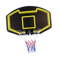 thumbnail image 2 of Aro de baloncesto de montaje en pared, aro de baloncesto fácil de instalar para interiores y exteriores Negro, 2 of 8