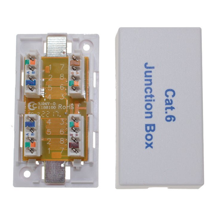 SF Cable Cat6 Junction Box, Punch Down Type