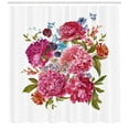 thumbnail image 3 of Ambesonne Shabby Flora Shower Curtain, Gentle Summer Flora, 69"Wx84"L, Multicolor, 3 of 3
