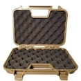 thumbnail image 3 of SRC ABS Gun Pistol Handgun Airgun Hard Durable Portable Lockable Case Safe - Tan, 3 of 5