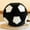 A, variant on Plush Soccer Ball Toy 7",Plush Toy Soft Stuffed Sports Doll with Classic Black & White Pattern, Cute Football Decor and Huggable Gift for Fans(C)