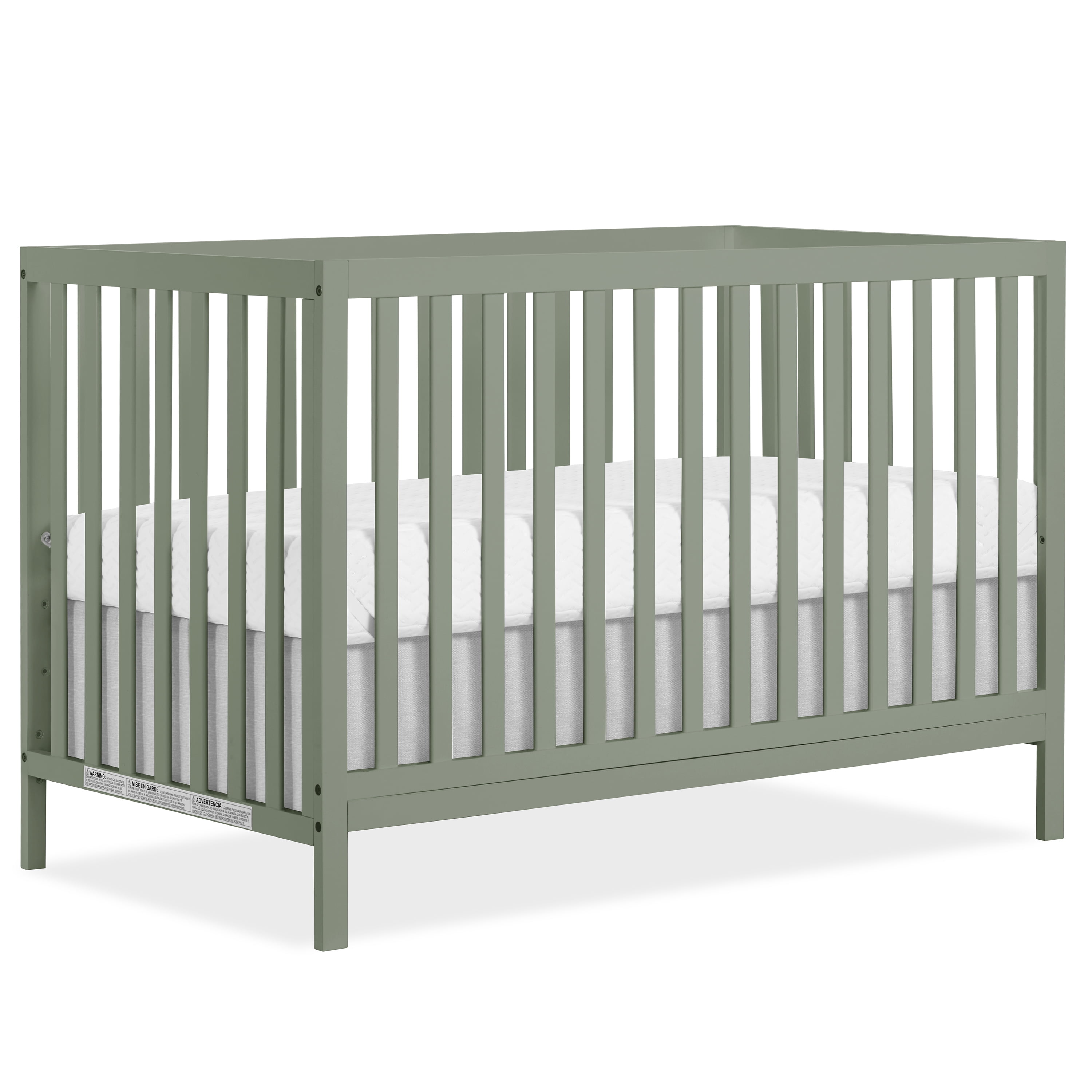 Dream On Me Synergy MOD Crib, Made with Sustainable New Zealand Pinewood, Meadow Green