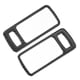 thumbnail image 2 of Cubierta de manija de puerta 2 piezas de fibra de carbono para manija de puerta interior cubiertas de marco para 2009-2013 ANGGREK Otros, 2 of 8