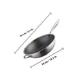 thumbnail image 4 of OULII Honeycomb Wok Stainless Steel for Frying Cookware with Easy to Clean Design 1Pcs, 4 of 8