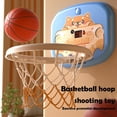 thumbnail image 2 of Basketball Hoop Shooting Game For Children, Indoor Wall Mounted, No Drill, Baby Basketball, 2 of 8