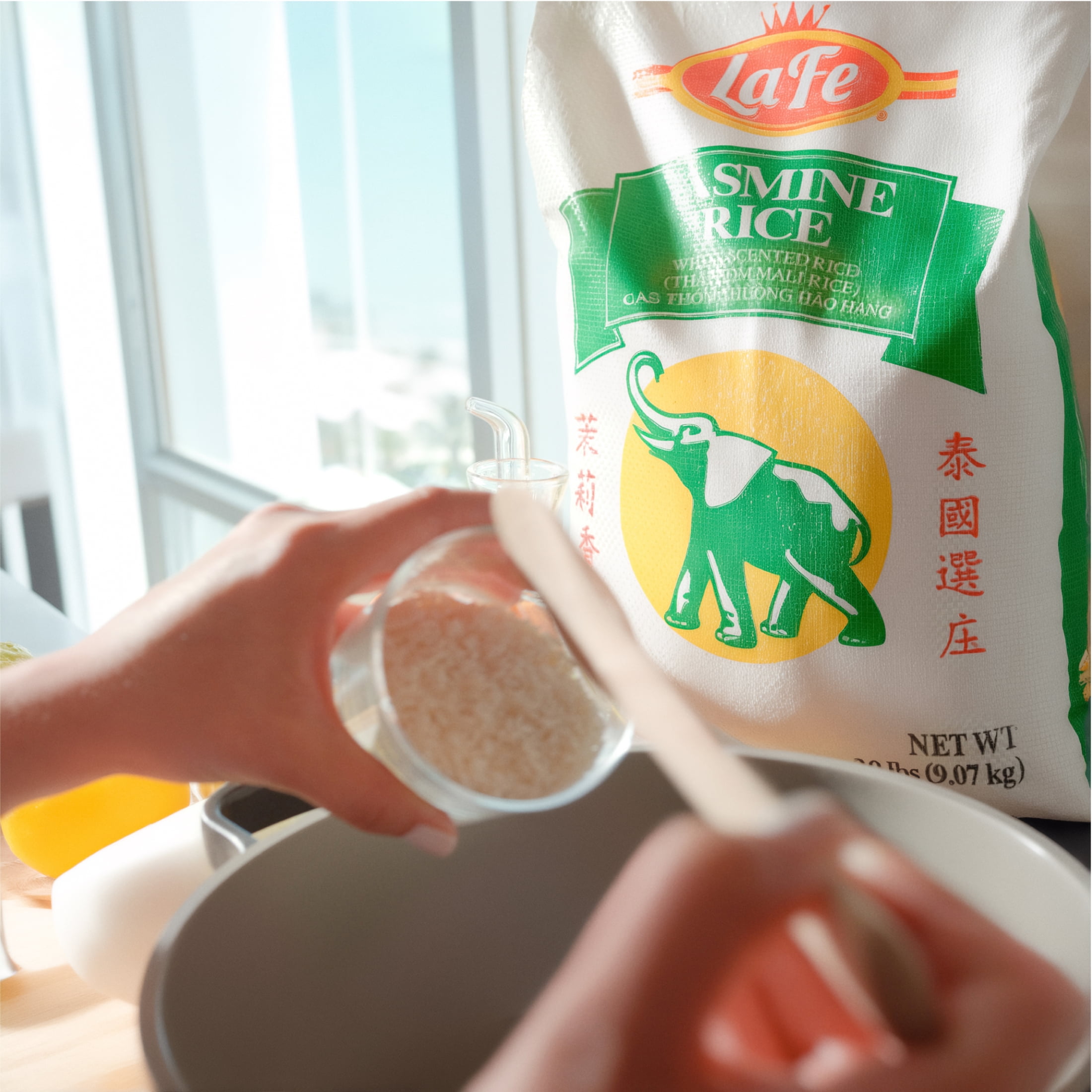 La Fe Authentic Jasmine Rice, 20 lbs Bag