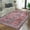 Pink, variant on ZACOO 8' x 10' Large Area Rug Vintage Rug Persian Rug Soft Oriental Distressed Carpet Machine Washable Floor Cover for Living Room Bedroom, Gray