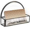 thumbnail image 1 of J Devlin CRD 101 Business Card Holder Beveled Glass Professional Card Holder for Office Desk, 1 of 4