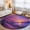Purple, variant on Starry Sky Washable Runner Rugs 2'x6', Beach Night Floral Wildflower Field Moonlight Washable Runner Rug Non-Slip Sturdy Edge Binding Carpet for Bedside Hallway Runner Kitchen Galley