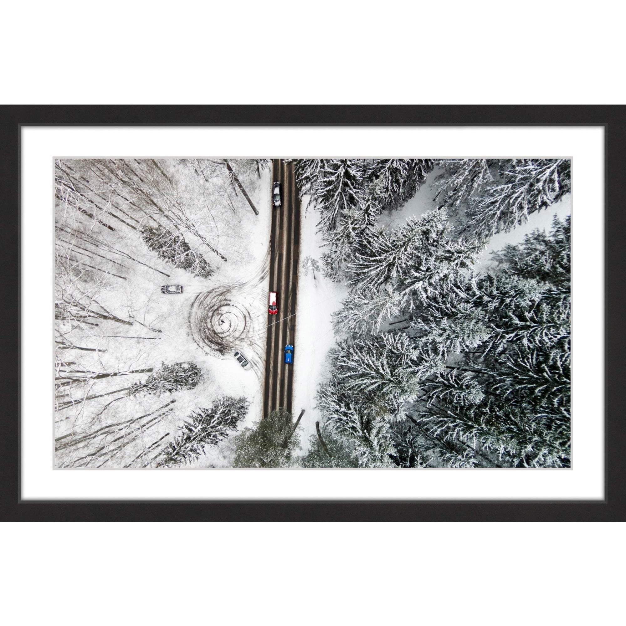Marmont Hill Frozen Printed Scenic & Landscapes Framed Photographic Art, by Karolis Janulis