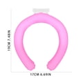 thumbnail image 3 of Eudgs Neck Tube Wearable Neck Wraps For Summer Heat Hands Cold Pack Reusable Neck Cooler 200ml Handmade Bath Products Health Creme Massage Towels Self Care Gift Basket Exfoliation Scrub Growth Well, 3 of 6