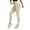 Beige, variant on oqasdz Leggings for Women High Waist Tummy Control Tights Quick Drying Running Sports Yoga Pants L