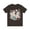 Brown, variant on Floral Graphic Unisex 100 Cotton Vintage Artwork Short Sleeve Jersey 27