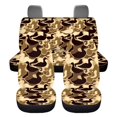 thumbnail image 5 of HUISEFOR 4 Pack Duck Camo Car Seat Covers Full Set Breathable Elastic Front and Back Seat Covers Protectors, Comfortable Soft, Easy to Installation, Universal Fit for Cars SUV, 5 of 7