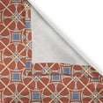thumbnail image 6 of Ambesonne East Grommet Curtain, Curvy Lines Circles Tile, 50" x 54", Scarlet Lavender, 6 of 6