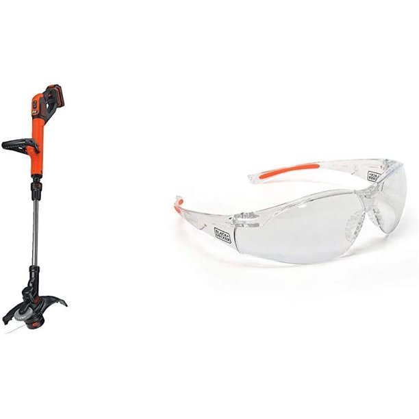 BLACK+DECKER 20V MAX String Trimmer, 2Speed, 12Inch with Safety