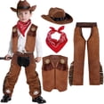 thumbnail image 1 of Disfraz de vaquero de Halloween Spooktacular Creations para niños, 1 of 8