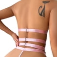 thumbnail image 3 of Europa y los Estados Unidos sexy metal cadena erótica ropa interior liga lencería encaje tentación traje damas, 3 of 5