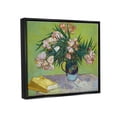 thumbnail image 4 of Stupell Industries Classic Flowers & Books Botanical & Floral Painting Black Floater Framed Canvas Art Print Wall Art, 31 x 25, 4 of 10
