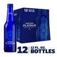 thumbnail image 2 of Bud Light Platinum American Light Lager Beer 12 Pack 12 fl oz Glass Bottles 6% ABV, 2 of 6