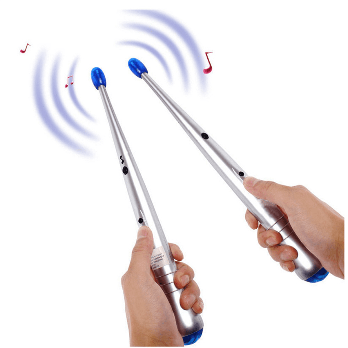 4Pcs Electronic AirDrum Rock Electric Drum Sticks Rhythm Stick Percussion Instrument Tool Kids