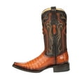 thumbnail image 2 of El General Men's Exotic Caiman Belly Cowboy Boots - Cognac 45080, 2 of 6