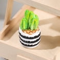 thumbnail image 3 of Artificial Mini Desk for Bookshelf Decor Terrarium Decoration for Balcony Artificial Cactus Succulent Kitchen Decorations Accessories, 3 of 3