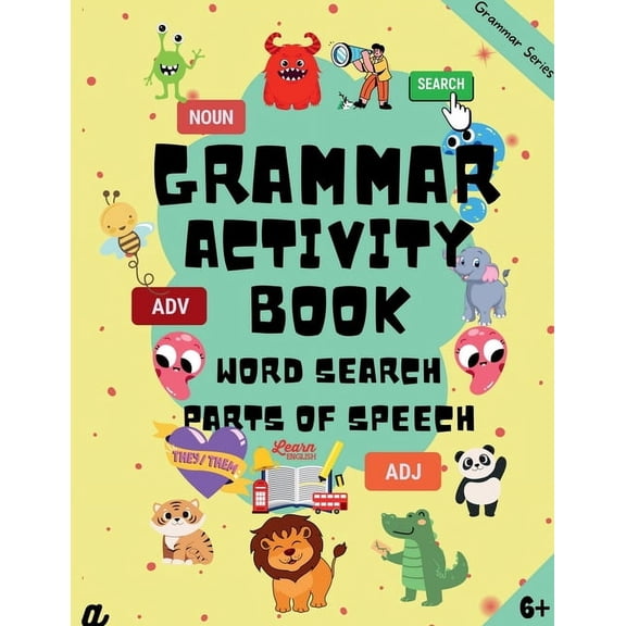 English Grammar Activity Book - Level 1 (Word Search, 6-8 years), (Paperback)