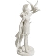 thumbnail image 4 of Athena - Greek Goddess Of Wisdom And War with Owl Statue, 4 of 4