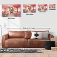 thumbnail image 5 of Happy Valentine’s Day Adorable Cocker Spaniel Puppy Holding Heart Balloon Horizontal Matte Canvas Poster Cockers Dog Lover Gifts Wall Art Home Decor - 00030, 5 of 5