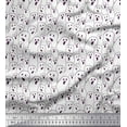 thumbnail image 1 of Soimoi Cotton Jersey Fabric Ghost Halloween Decor Fabric Printed Yard 58 Inch Wide, 1 of 1
