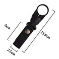 thumbnail image 6 of SPRING PARK Portable Water Bottle Holder Strap Outdoor Polypropylene Webbing Belt Loop with Quick Release Buckle Clip, 6 of 6