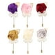 thumbnail image 2 of 6 unids artificial Rose ramillete broche padrino dama de honor pecho flor boda Accesorios, 2 of 8