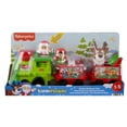 thumbnail image 7 of Fisher-Price Little People Musical Christmas Train Toddler Toy with Santa Elf & Reindeer Figures, 7 of 7