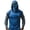 Blue, variant on Men' Performance Fishing Hoodie Shirt UPF 50+ Sun Protection Long Sleeve UV SPF T-Shirts Rash Guard