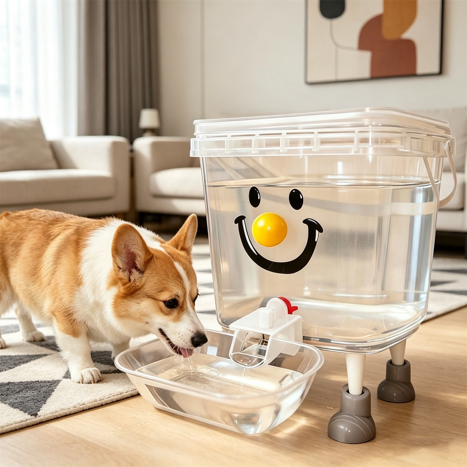 5L Automatic Pet Water Dispenser Food Grade Plastic Circulating Fountain for Dog Cat