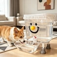thumbnail image 5 of Bomd Portable Water Bowl Dispenser for Pets, Pet Water Bowl with 5L Large Capacity, No Electricity Pet Waterer, Transparent Water Tank, Easy Clean Dog Water Dispenser for Home Multi-Pets 7×6.2In, 5 of 7