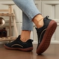 thumbnail image 5 of Sosenfer Hands-Free Slip-On Wide Toe Box Barefoot Sneakers - Women's Zero Drop Walking Shoes, 5 of 8